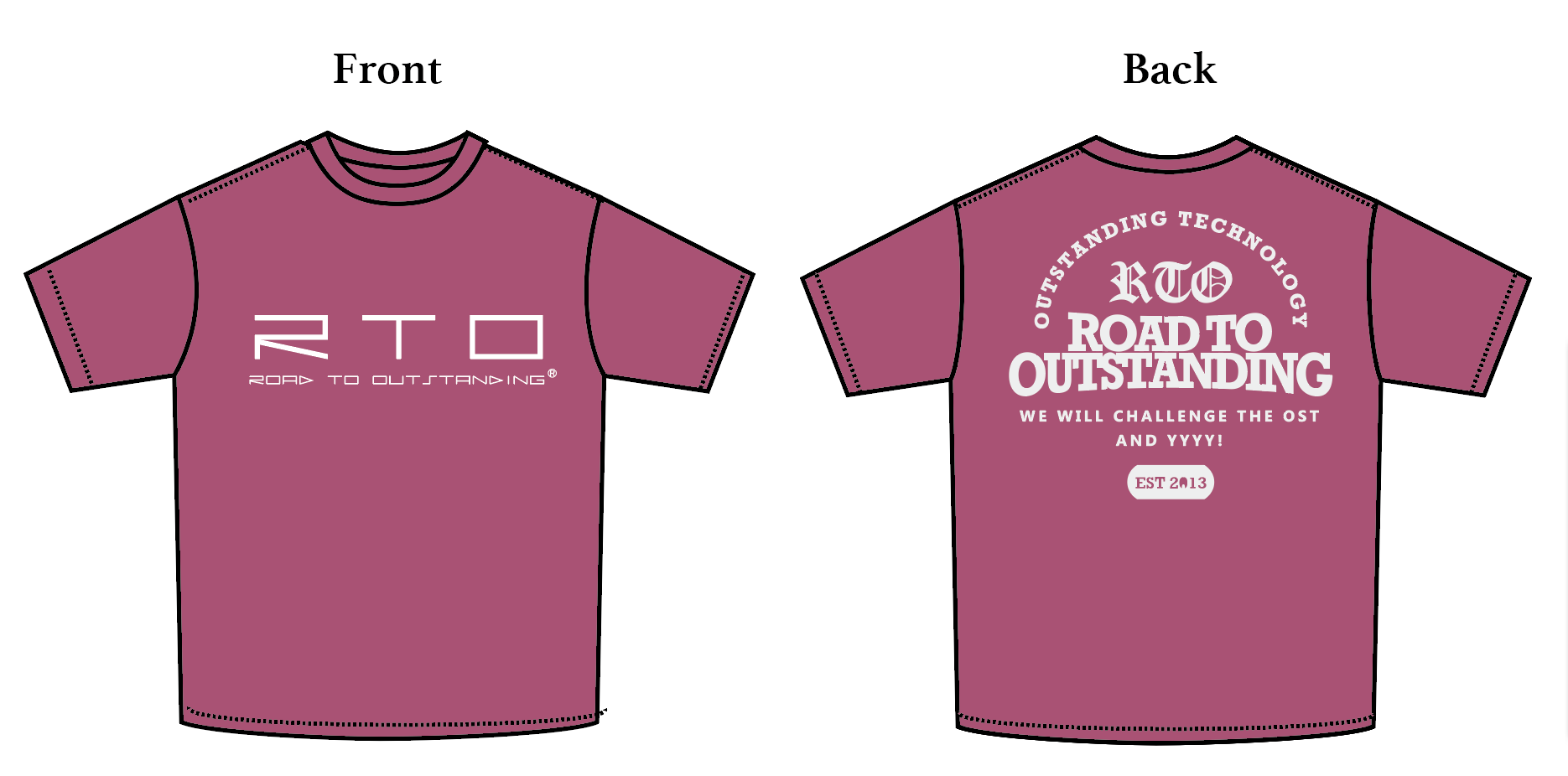 2024 RTO LIMITED RELIVE T-Shirts 【SMORKY RED