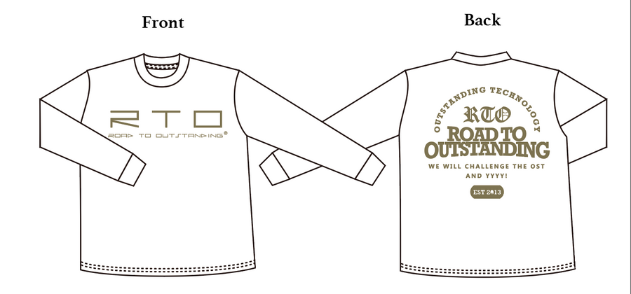 2025 RTO LIMITED RELIVE LONG SLEEVE 【WHITE】