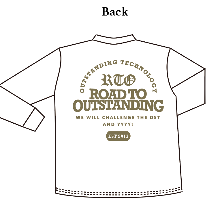 2025 RTO LIMITED RELIVE LONG SLEEVE 【WHITE】