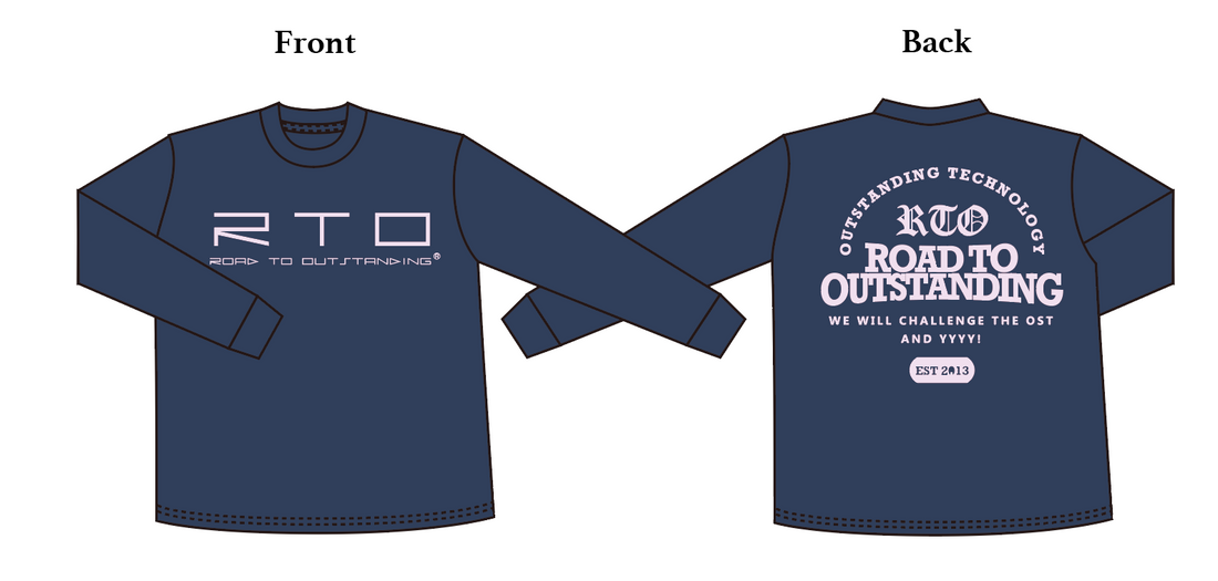 2025 RTO LIMITED RELIVE LONG SLEEVE 【NAVY】