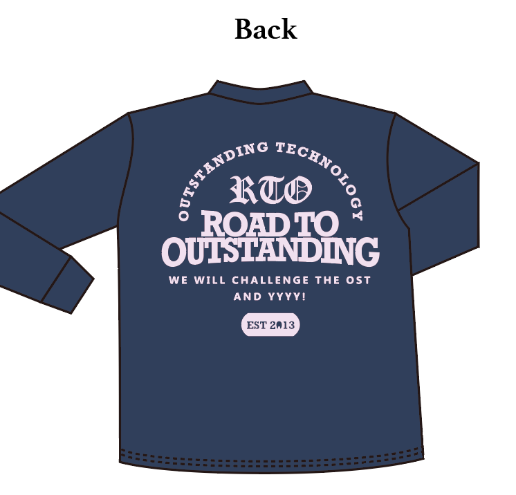 2025 RTO LIMITED RELIVE LONG SLEEVE 【NAVY】