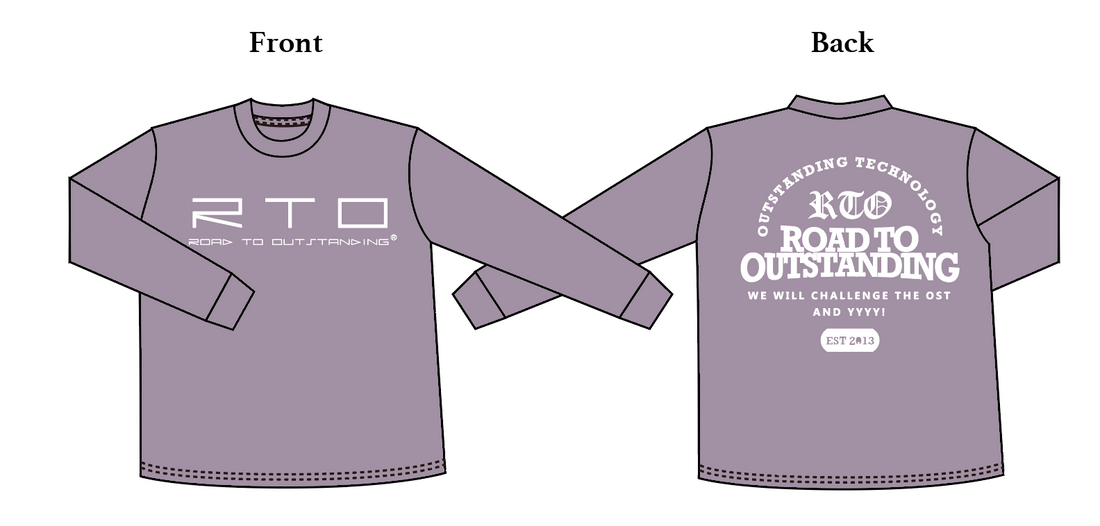 2025 RTO LIMITED RELIVE LONG SLEEVE 【SMOKE PURPLE】