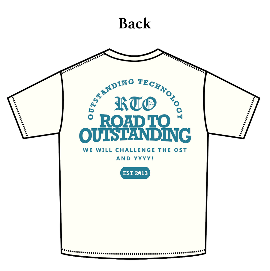 2024 RTO LIMITED RELIVE T-Shirts 【WHITE】