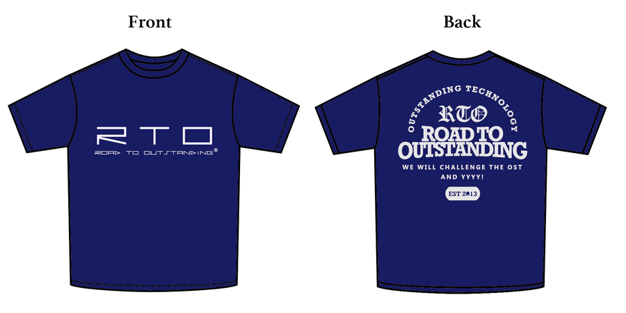 2024 RTO LIMITED RELIVE T-Shirts 【NAVY】
