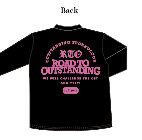 2024 RTO LIMITED RELIVE LONG SLEEVE 【BLACK】