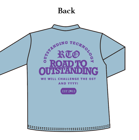 2024 RTO LIMITED RELIVE LONG SLEEVE 【SAXE BLUE】